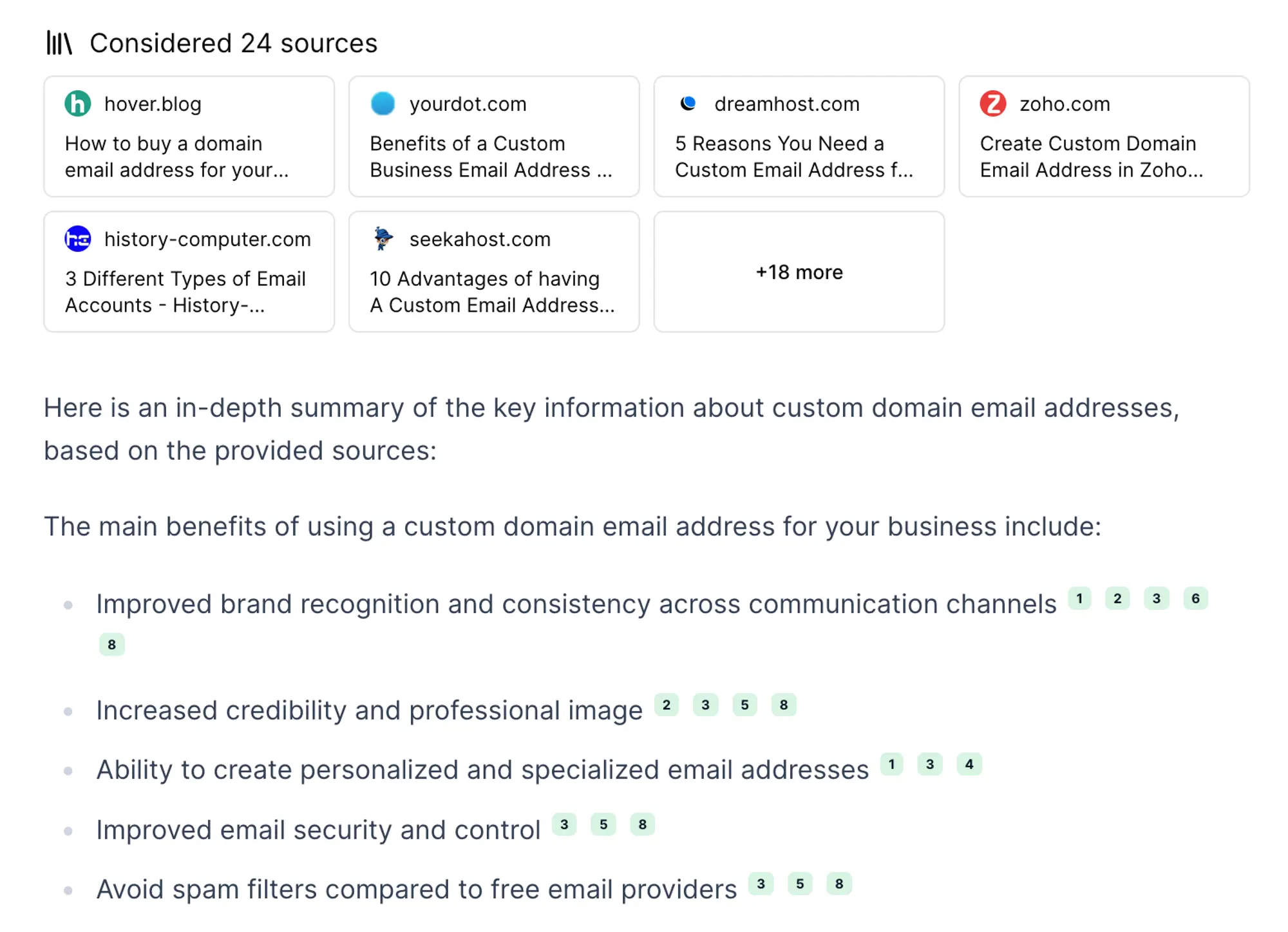 Writing & Web Search Improvements
